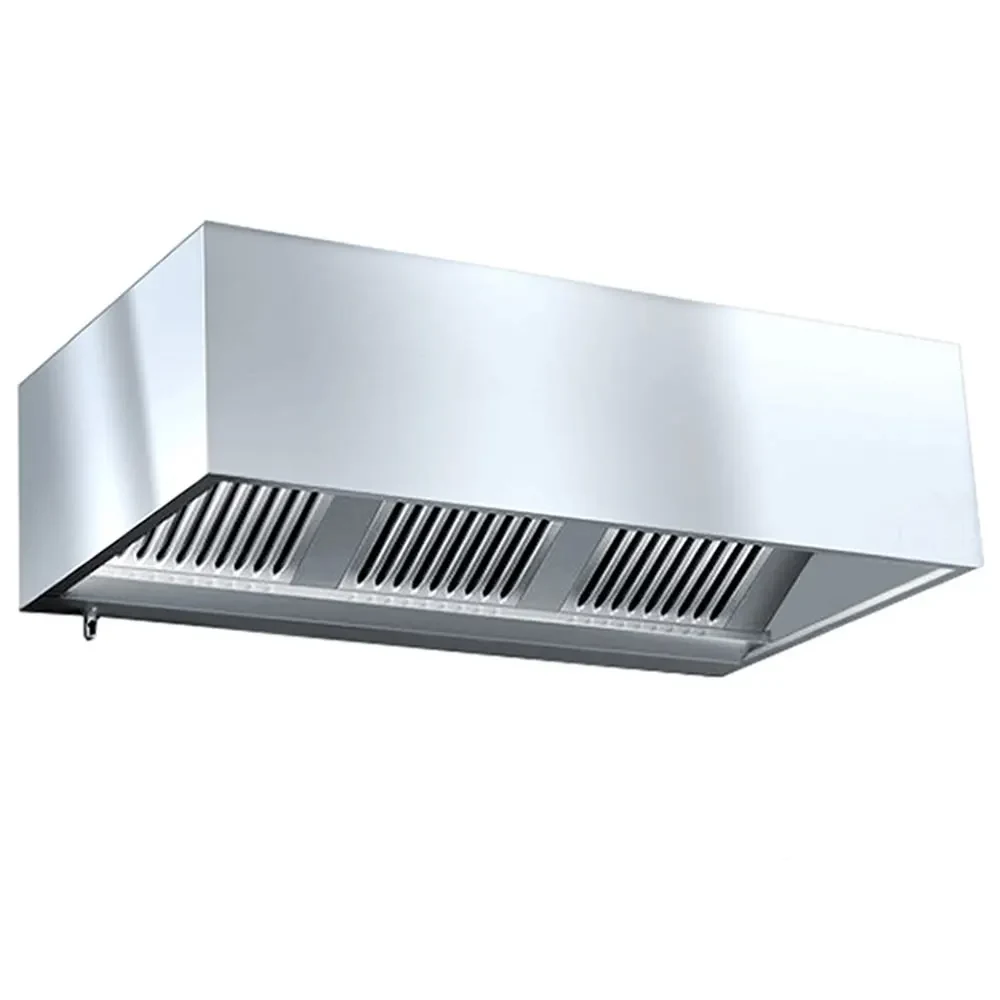 Hotte professionnelle inox pour cuisine HORECA